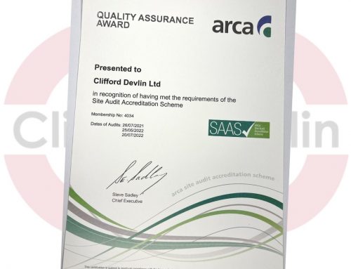 Quality Assurance Award from ARCA